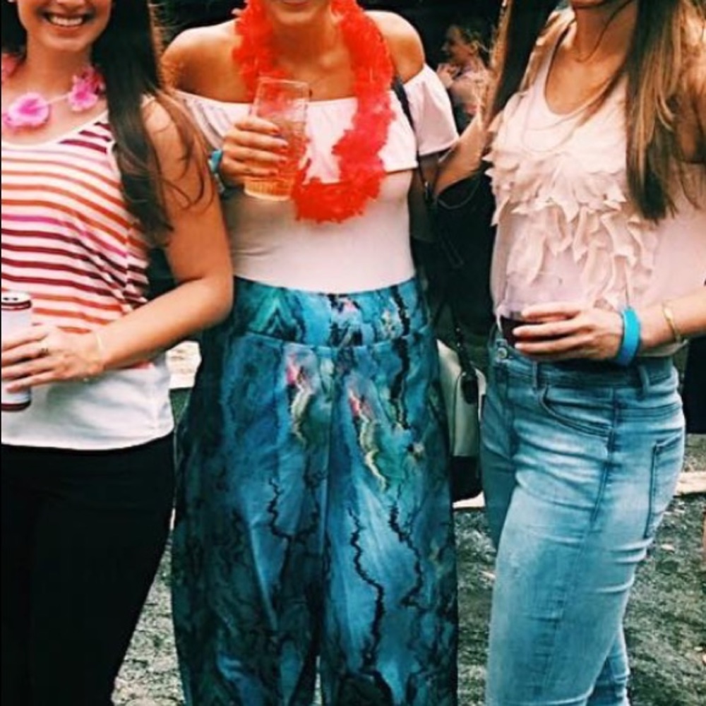 Silky Flowy pants from Target